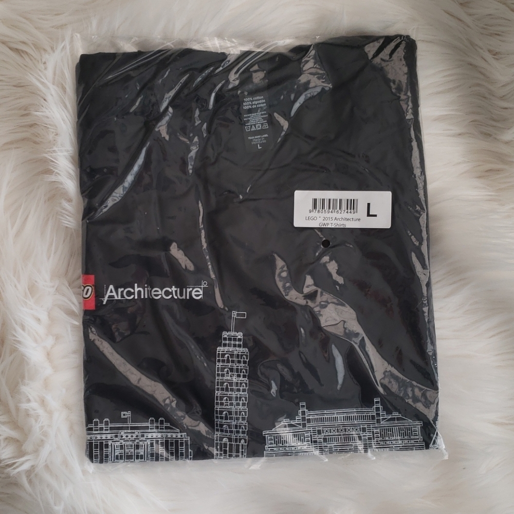 Lego Architecture Limited Edition Black T Shirt